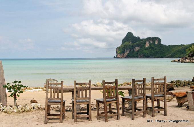 Usabilidad preparado en Long Beach, Koh Phi Phi - Tailandia