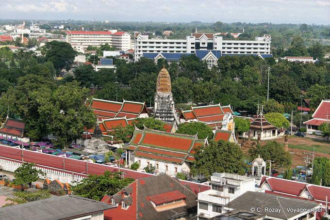 Panorama Phra Sri Rattana Sukotai, Phitsanulok - Tailandia