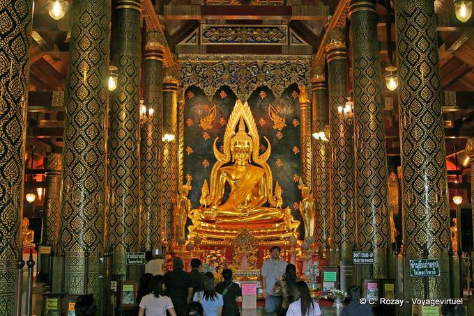 Templo de Phra Buddha Chinnarat, Phra Sri Rattana Wat Mahatha, Phitsanulok - Tailandia