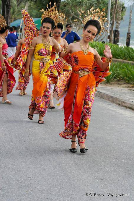 Desfile Gay, Festival de Patong, Phuket - Tailandia