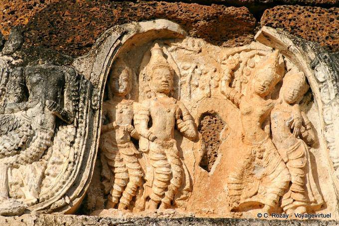 Bailarines, Sukhothai, Sukotai - Tailandia