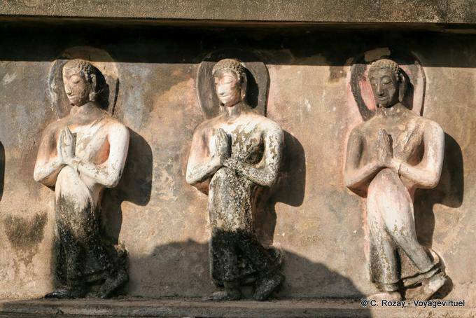 La Oración del alivio, Sukhothai, Sukotai - Tailandia