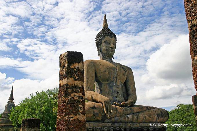 La gran viharn, Sukhothai, Sukotai - Tailandia