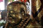 Gran Buda de oro, Wat Choeng Phanan, Ayutthaya, Tailandia.