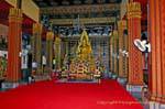 Sala de oración de Wat Pan On, Templo Chiang Mai, Tailandia.