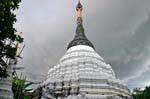 Mai Templo Chiang, el Wat Suan Dok Chedi, Tailandia.