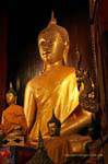 Golden Buddha, Wat Chedi Luang, Chiang Mai, Tailandia.