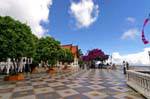 La gran terraza, Wat Doi Suthep, Chiang Mai, Tailandia.