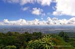 Panorama desde la terraza, Wat Doi Suthep, Chiang Mai, Tailandia.