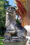 Monster protectora, Wat Phra Singh, de Chiang Mai, Tailandia.