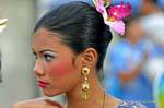 Mujer Perfil, Gay Festival de Patong, Phuket, Tailandia.