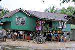 Casa típica, Phuket Town gitana, Tailandia.