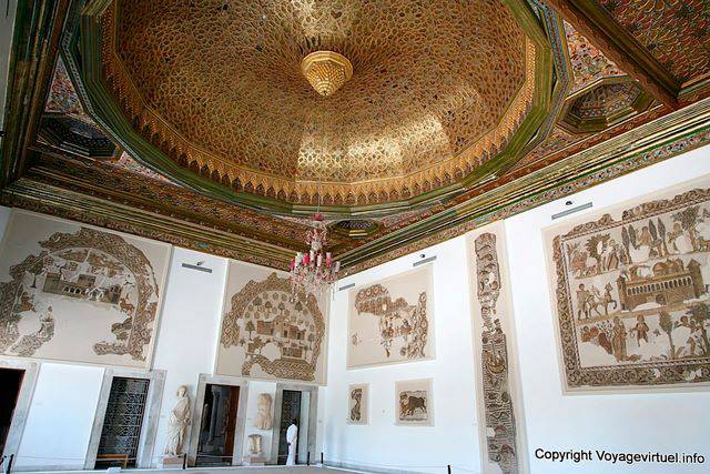 Cúpula de techo, sala de Sousse, Museo Nacional del Bardo - Túnez