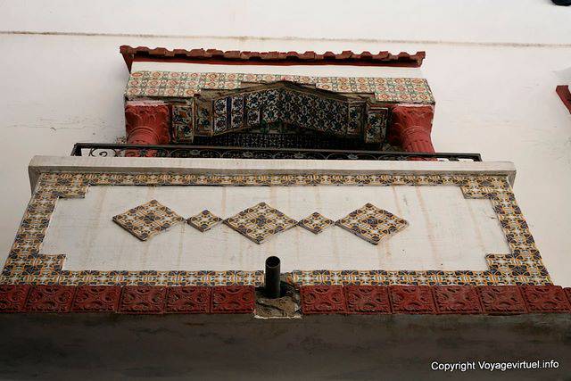 Bizerta, decoración balcón - Túnez