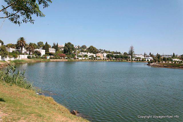 Cartago, antiguo puerto púnico circular - Túnez