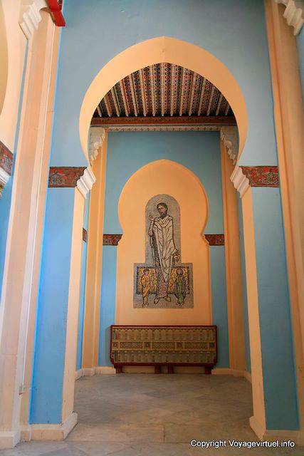 Imagen Pías en la parte inferior de la girola, Catedral de San Luis, Cartago - Túnez