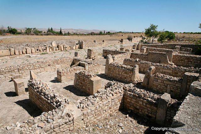 Makthar (مكثر), las ruinas del sitio arqueológico - Túnez