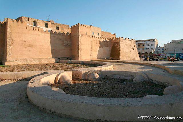 Sfax, las paredes Kasbah - Túnez