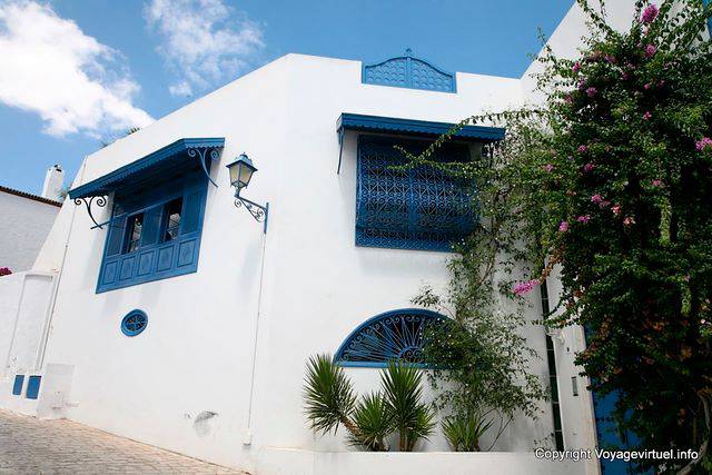 Sidi Bou Said, casa típica - Túnez