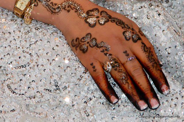 Mano Teboursouk boda henna - Túnez