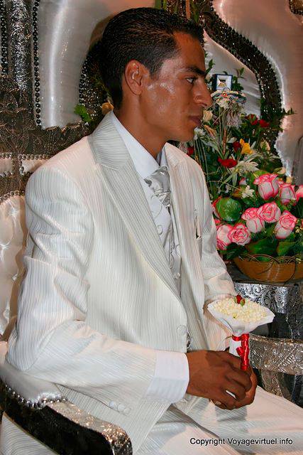 novio ramo de jazmín, Teboursouk boda - Túnez