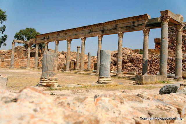 Thuburbo Majus, cambios de Petronii - Túnez