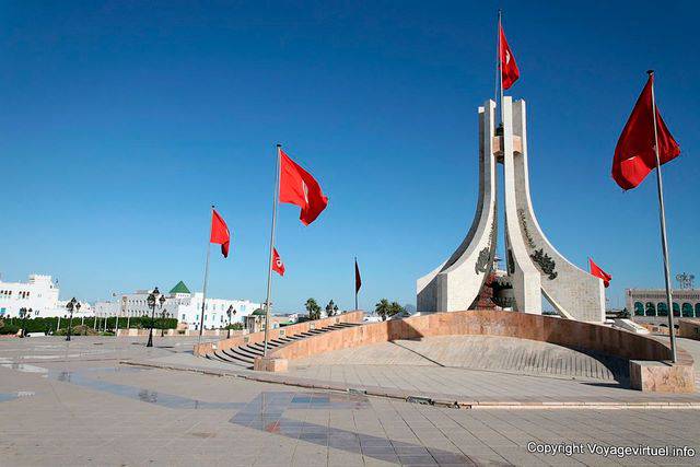 Plaza Monumento Ayuntamiento, Túnez - Túnez