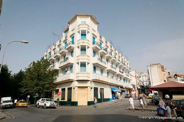 Túnez Calle de Argelia, esquina de la calle Marruecos - Túnez