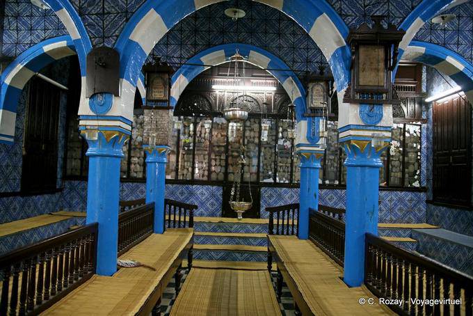 Ex-voto, la sinagoga judía, Djerba - Túnez