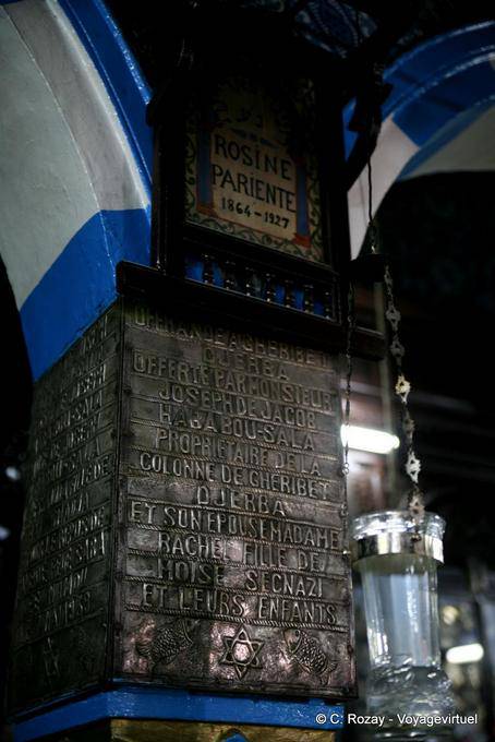 Gracias, sinagoga judía, Djerba - Túnez