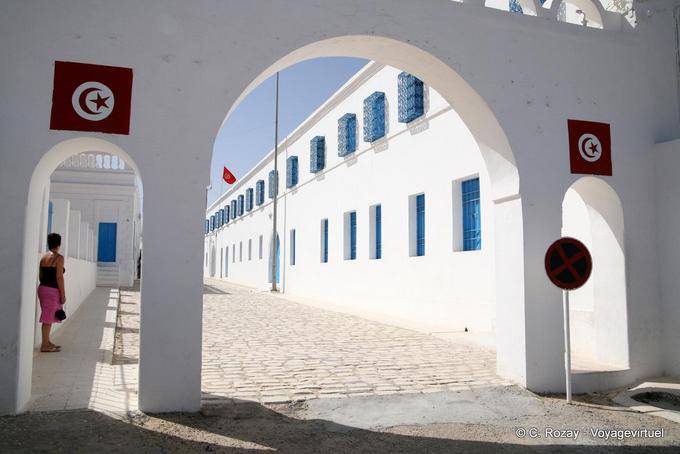 Entrada Ghriba Sinagoga, Yerba - Túnez