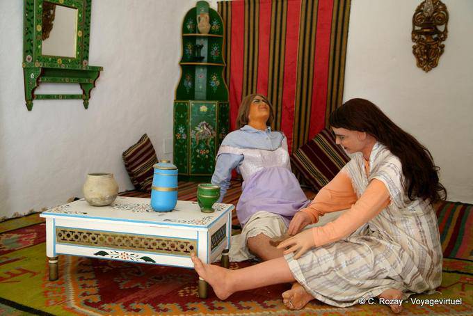 Depilación piernas de agua dulce Guellala, Yerba - Túnez