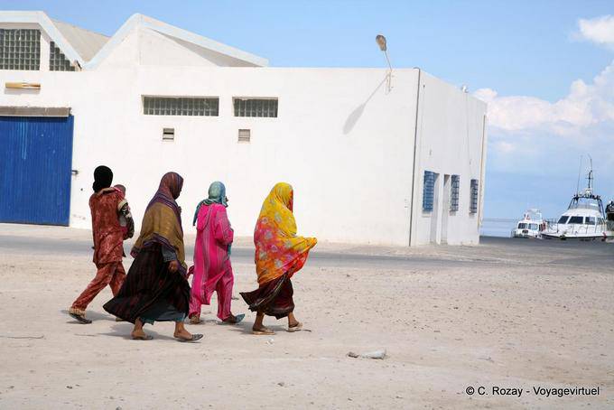 Mujeres de los colores, Yerba, Houmt Souk - Túnez