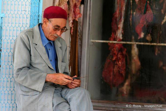 Boucher Mercado Houmt Souk, Djerba - Túnez