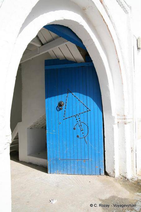 Rótulo para puertas, Djerba, Houmt Souk - Túnez