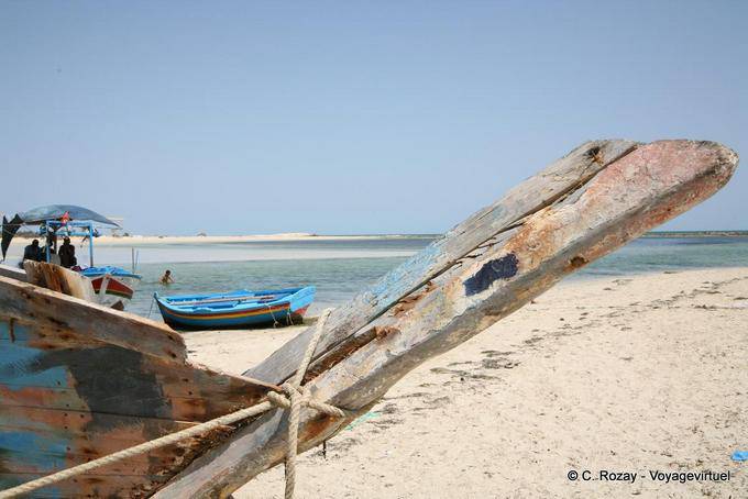 Hélice de madera, Seguia, Yerba - Túnez