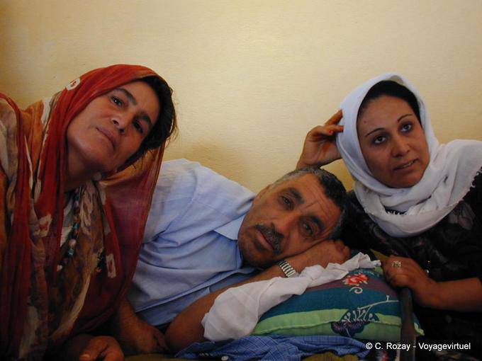 Retrato de la familia, retratos, Douz - Túnez