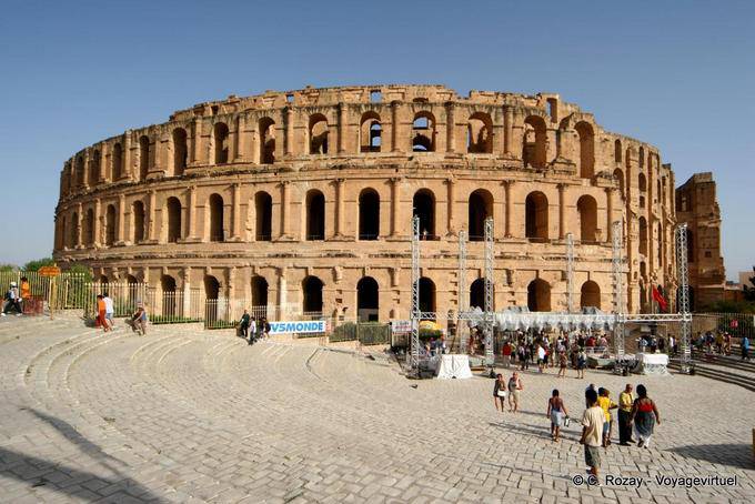 El Ksar Kahena, monumento de El Jem - Túnez