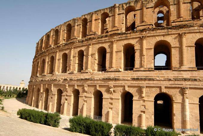 Thysdrus Coliseo anfiteatro de El Jem - Túnez