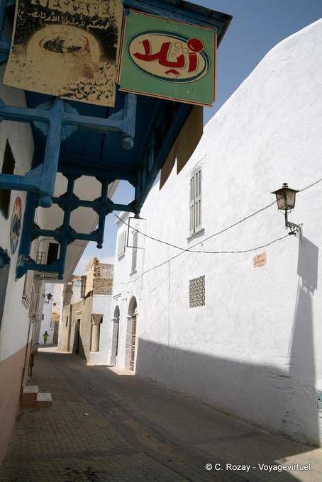 Khadhraoui en la calle, Kairouan - Túnez