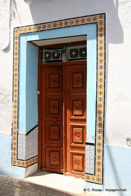 Marco de azulejos, Kairouan - Túnez