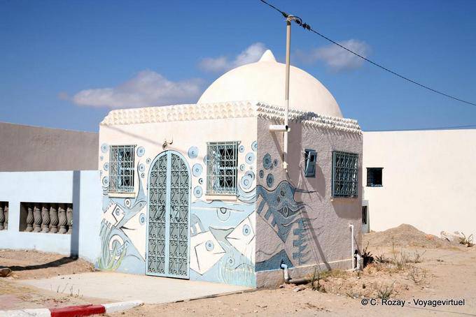 Morabito viejo embadurnado, Ouled Yaneg, Kerkennah - Túnez