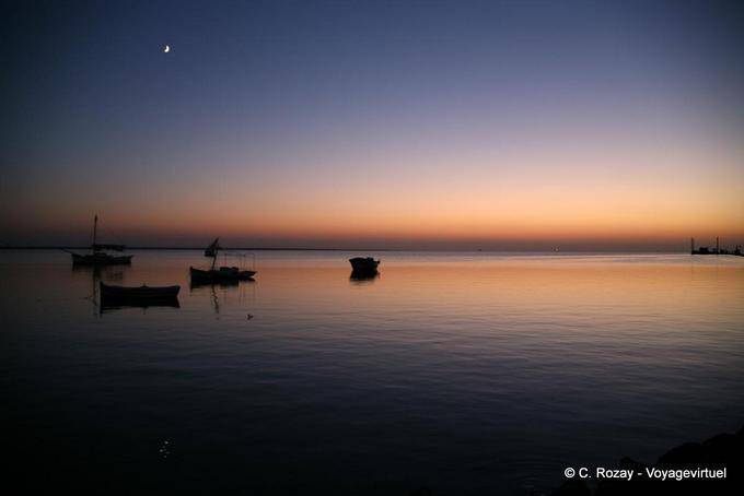 Sombras kerkeniennes Sidi Frej, Kerkennah - Túnez