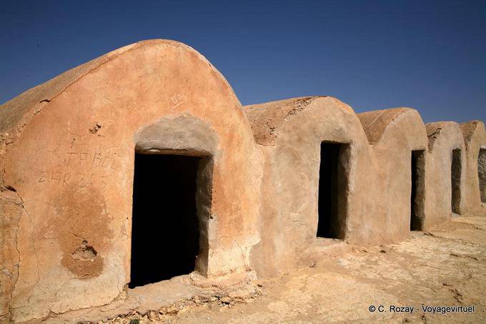 Durante la restauración, Ksar Jumaa - Túnez