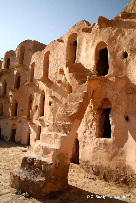 Berber típica Ksar Ouled Soltane - Túnez