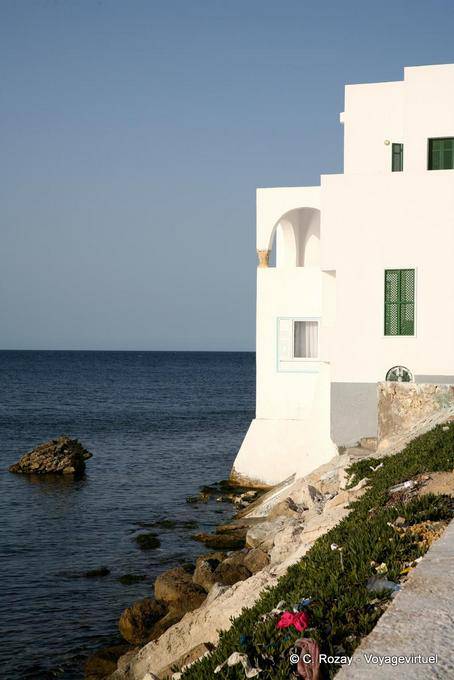 Casas frente al mar Avenida de 14 de enero, Mahdia - Túnez