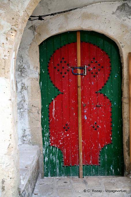 Entrada de la mezquita, Mahdia - Túnez