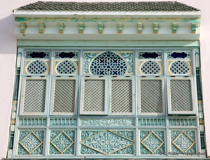 Detalle Moucharabieh, Mahdia - Túnez