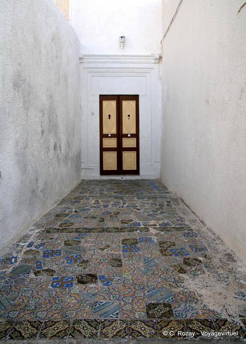 Decoración del piso, Mahdia - Túnez