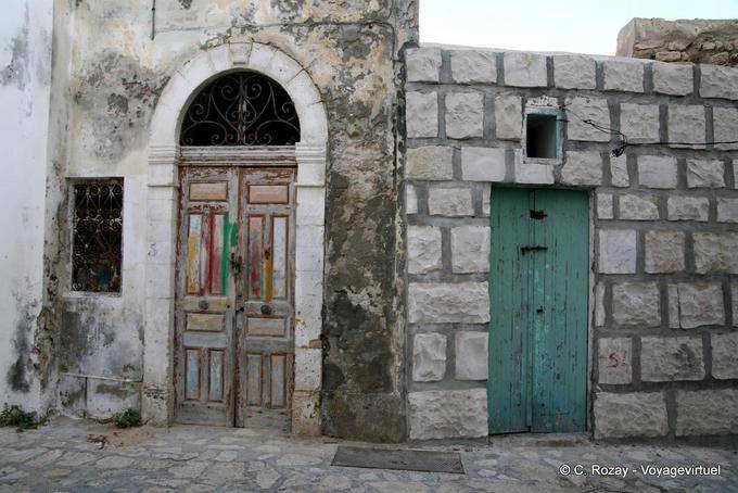 Los rastros de pintura, Mahdia - Túnez